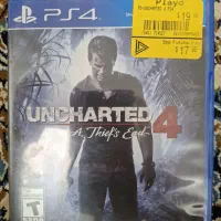 بازی uncharted 4 برای PS4 و بازی GTA 5 برای PS5