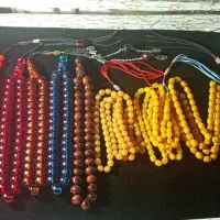 تسبیح سندلوس ،کهربا، یاغبال