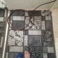 گلیم فرش پله اندازه ی حدودی ۱۲یا۱۴متر
