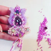 جواهردوزی|لباس|میانه, |دیوار