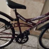 دوچرخه سایز ۲۴ ساده سالم در حد نو