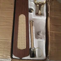 پنکه سقفی چوبی لوستر دار