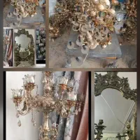 ضایعات آینه شمدان لوستر آباجور