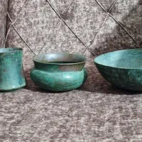 تعدادی وسایل مفرغ عتیقه و قدیمی با قدمت بالا