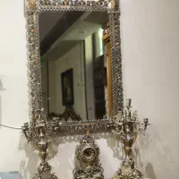 ایینه وشمعدان|آینه|اراک, |دیوار