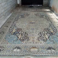 فرش ماشینی 12 متری رنگ سبز