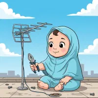 نصب آنتن هوایی