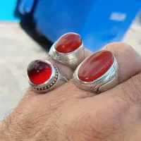 عقیق سرخ و پرتغالی یمن کهنه.
