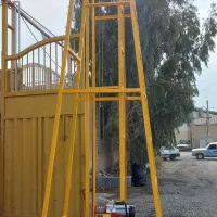 چهارپایه چرخدار تلسکوپی مسجدی اجاره ای|مصالح و تجهیزات ساختمان|قم, کوه سفید|دیوار