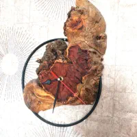 ساعت دیواری چوب درخت گردو