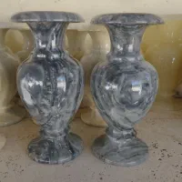 گلدان سنگی مرمر