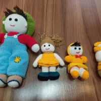 عروسک بافتنی سالم