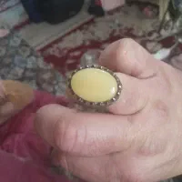 انگشتربزرگ عقیق نقره