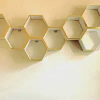 ویترین قفسه ام دی اف