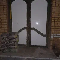 درب ۲ لنگه قدیمی|مصالح و تجهیزات ساختمان|سیوان, |دیوار