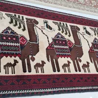قالیچه بلوچی دست بافت|فرش|فرح دشت, |دیوار