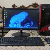 کامپیوتر i5 رم 8 گرافیک 2 هارد SSD مانیتور LED 20