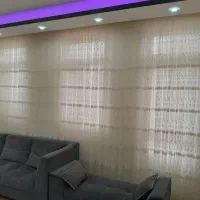 پرده ابریشمی همراه با زیره