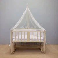 گهواره سنتی مدل cتخت کنار مادر مدل c