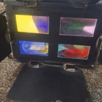 پرژوکتور چهار لامپه دومتوره ودوفنه بانوردهی بالا|لامپ و چراغ|شیراز, شهرک مهدیآباد|دیوار