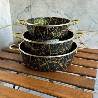 سه تابه گرانیتی ماربل
