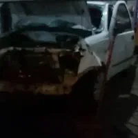 اتاق تیبا کاملا بی رنگ فقط شاسی جلو ضربه داره|قطعات یدکی و لوازم جانبی|کوچصفهان, |دیوار