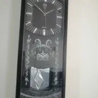 ساعت دیواری زیبا در حد نو|ساعت دیواری و تزئینی|شهرکرد, |دیوار