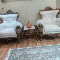 مبل ۷ نفره با میز ناهارخوری ۶ نفره