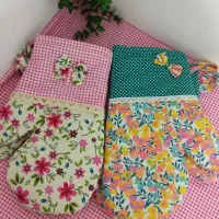 فروش انواع پیشبندوکاور قابلمه دستگیره وغیره|سفره، حوله، دستمال آشپزخانه|رودسر, |دیوار