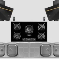 گاز ،هود ،سینک