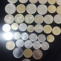 سکه واسکناس خارجی و ایرانی همه 500تومن