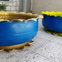 گلدانهای لاستیکی استفاده به عنوان گلدان و باغچه|صنایع دستی و سایر لوازم تزئینی|شاهرود, |دیوار