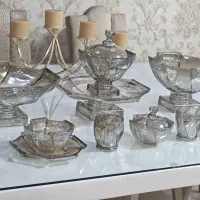 سرویس پذیرایی کریستال 12 نفره برای جهاز کاملا نو|ظروف سرو و پذیرایی|تهران, کوهک|دیوار