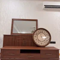میز تلوزیون و کنسول بهمراه آیینه