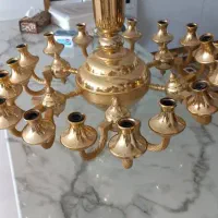 مرکزفروش و خرید تمامی لوستر های فلزی طلایی و برنج