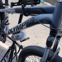 دوچرخه المپیا سایز 24 دوشاخ کمک فنر دار ترمز دیسکی|دوچرخه، اسکیت، اسکوتر|تهران, ائمه اطهار|دیوار