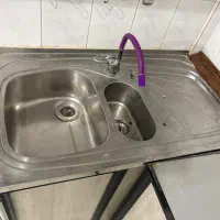 سینک ظرفشویی رو کار ۱۰۰ لگن چپ