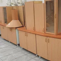 ۱۶ متر کابینت آشپزخانه ست کامل ام دی اف خارجی|مصالح و تجهیزات ساختمان|تبریز, |دیوار