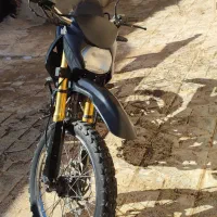 موتور تریل۲۵۰ فلات|موتورسیکلت|صحنه, |دیوار