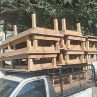 ۶پایه محکم کلاف دور تماما ام دی اف کفی زیرتخت|تخت و سرویس خواب|پرند, فاز ۳|دیوار