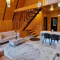 کلبه سوئیسی رامسر (جواهرده) دو خوابه|اجارهٔ کوتاه‌مدت ویلا و باغ|رامسر, |دیوار