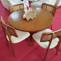 فروش میز و صندلی ناهارخوری چوب راش توسکا