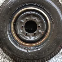 رینگ و لاستیک جلو ۷۰۰ ـ۱۶ نیسان|قطعات یدکی و لوازم جانبی|رشت, شهرک شهید رجایی|دیوار