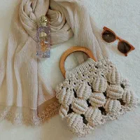 کیف مکرومه بافی