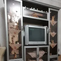 فروش تلویزیون ۲۹ اینچ سونی  بهمراه میز تلویزیون