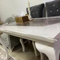 مبل هفت نفره و میز ناهارخوری چهار نفره|مبلمان خانگی و میز عسلی|صومعهسرا, |دیوار