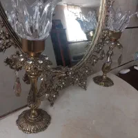 اینه شمعدان برنجی|آینه|بهارستان, |دیوار