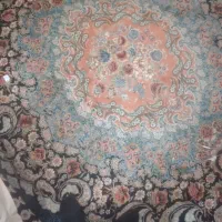 دوتخته فرش به علت سوختگی بسیار کم قیمت پایین