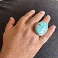 حراج فوری انگشتر فیروزه کلکسیونی آنتیک