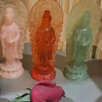 سه تا مجسمه بودا جنس رزین